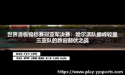 世界滑板锦标赛冠亚军决赛：哈尔滨队巅峰较量三亚队的跌宕起伏之战