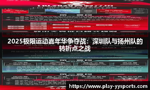2025极限运动嘉年华争夺战：深圳队与扬州队的转折点之战